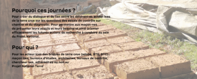 Journée d’échanges Briques de terre crue, le 4 avril 2025 à Colomiers (31)